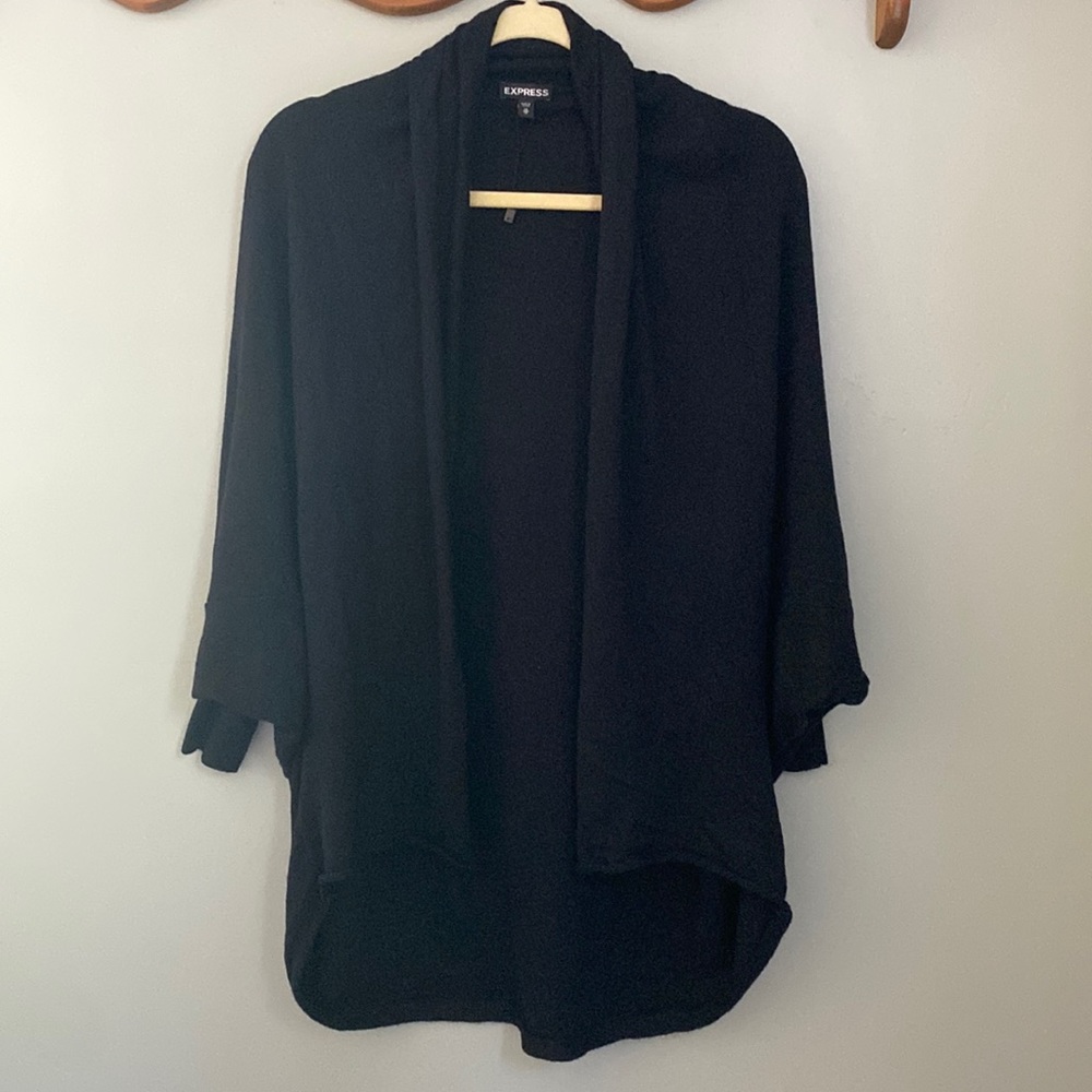 Express Black Cardigan Sweater XS